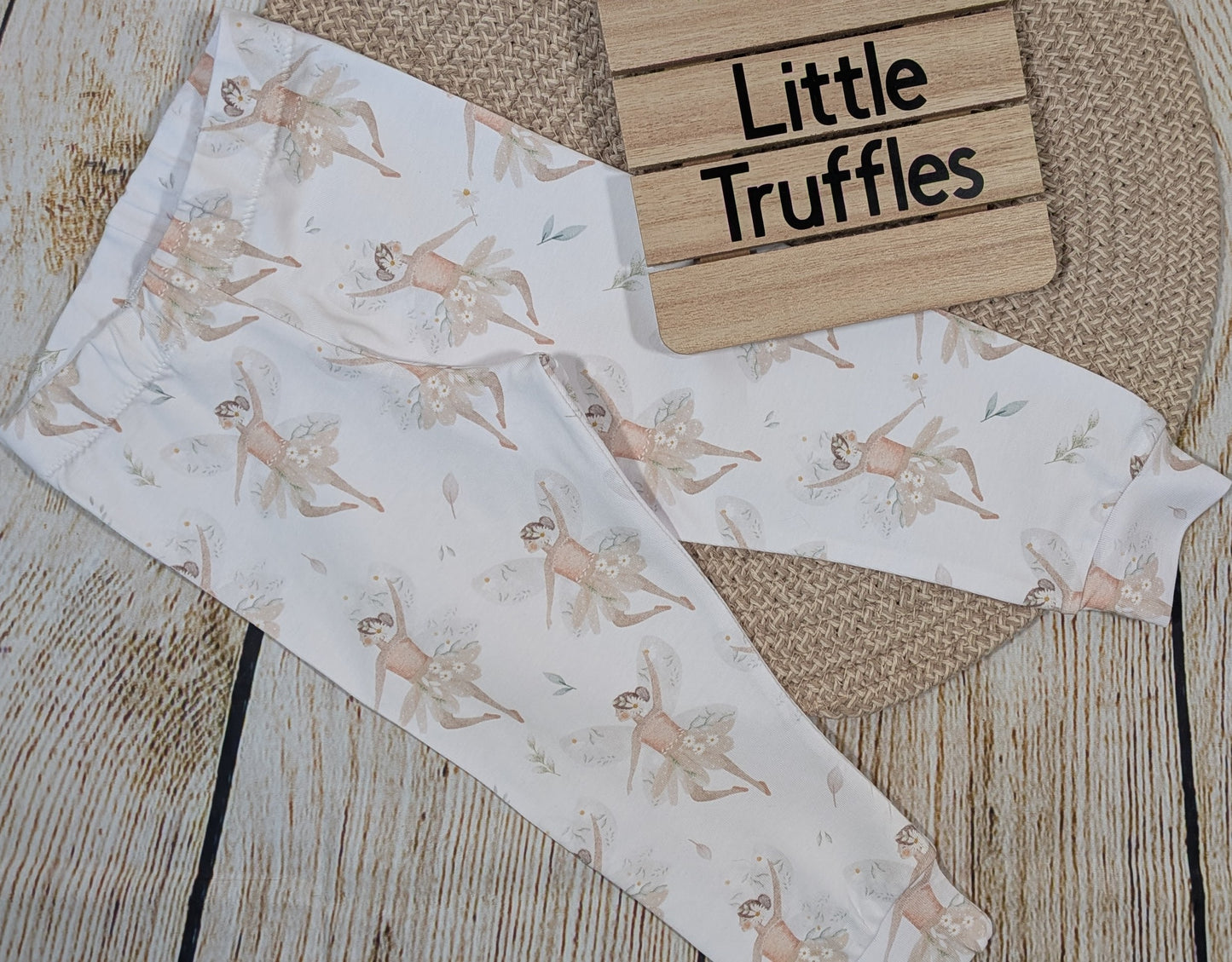 Ballerina Fairy Print Leggings