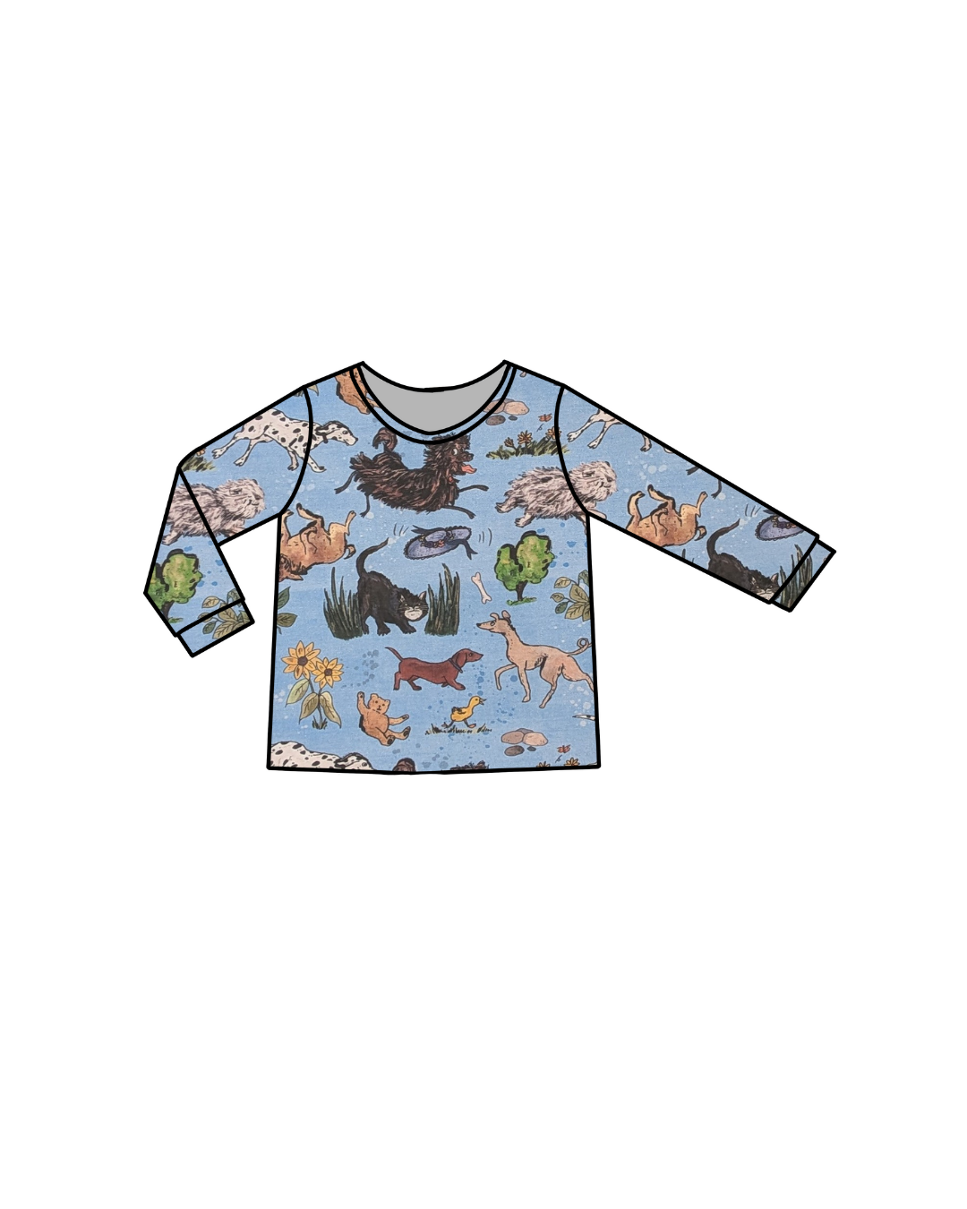 Hairy Maclary Inspired Print