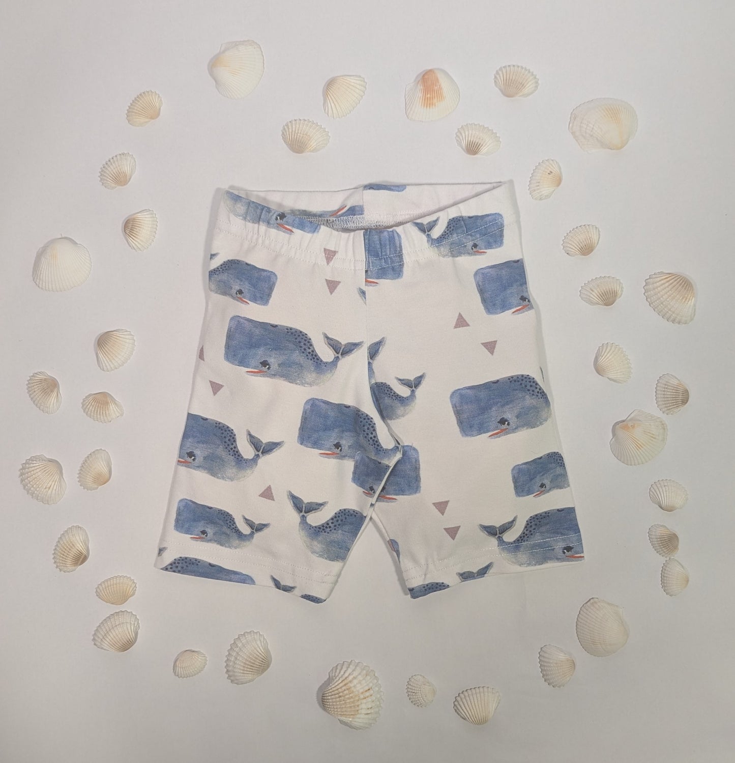 Classic Whale Print Shorts