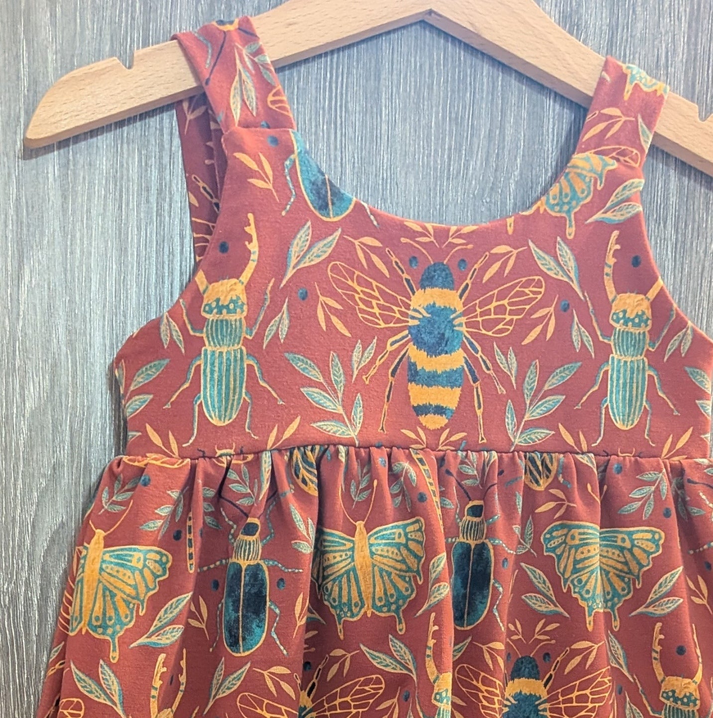 bustle bugs napa romper