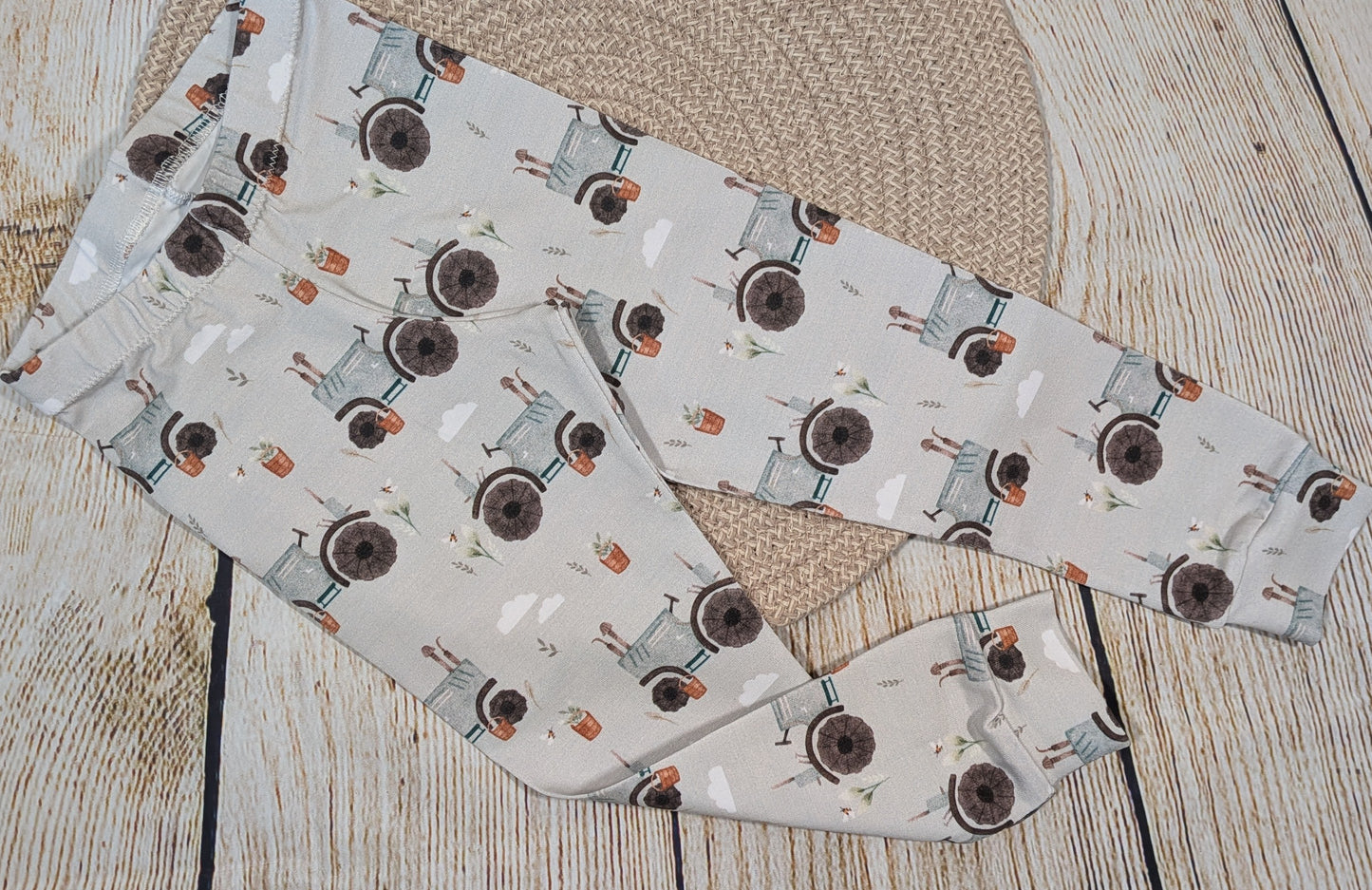 Tractor Print Leggings