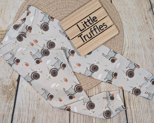Tractor Print Leggings