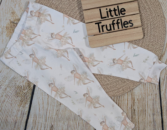 Ballerina Fairy Print Leggings