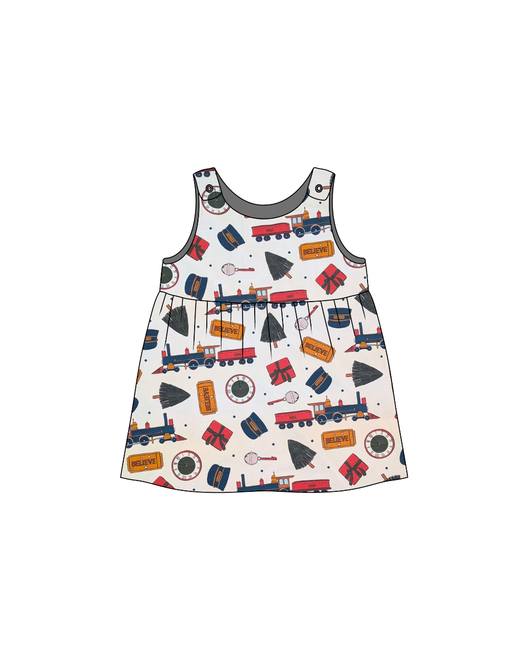 Pinafore Dress | In Stock Fabrics