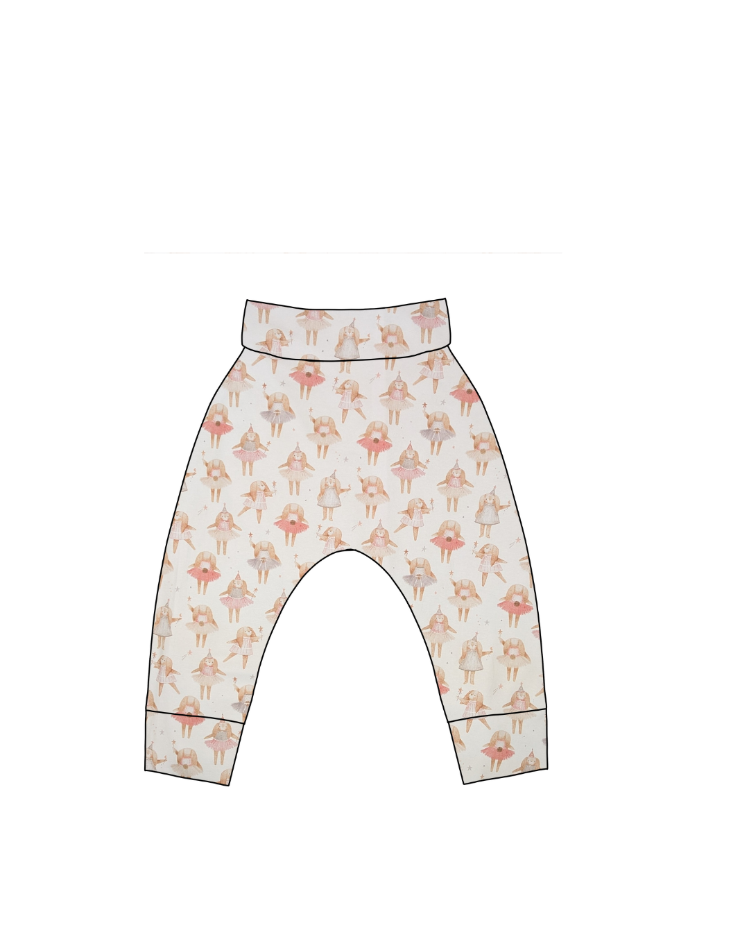 Ballerina Bunny Print