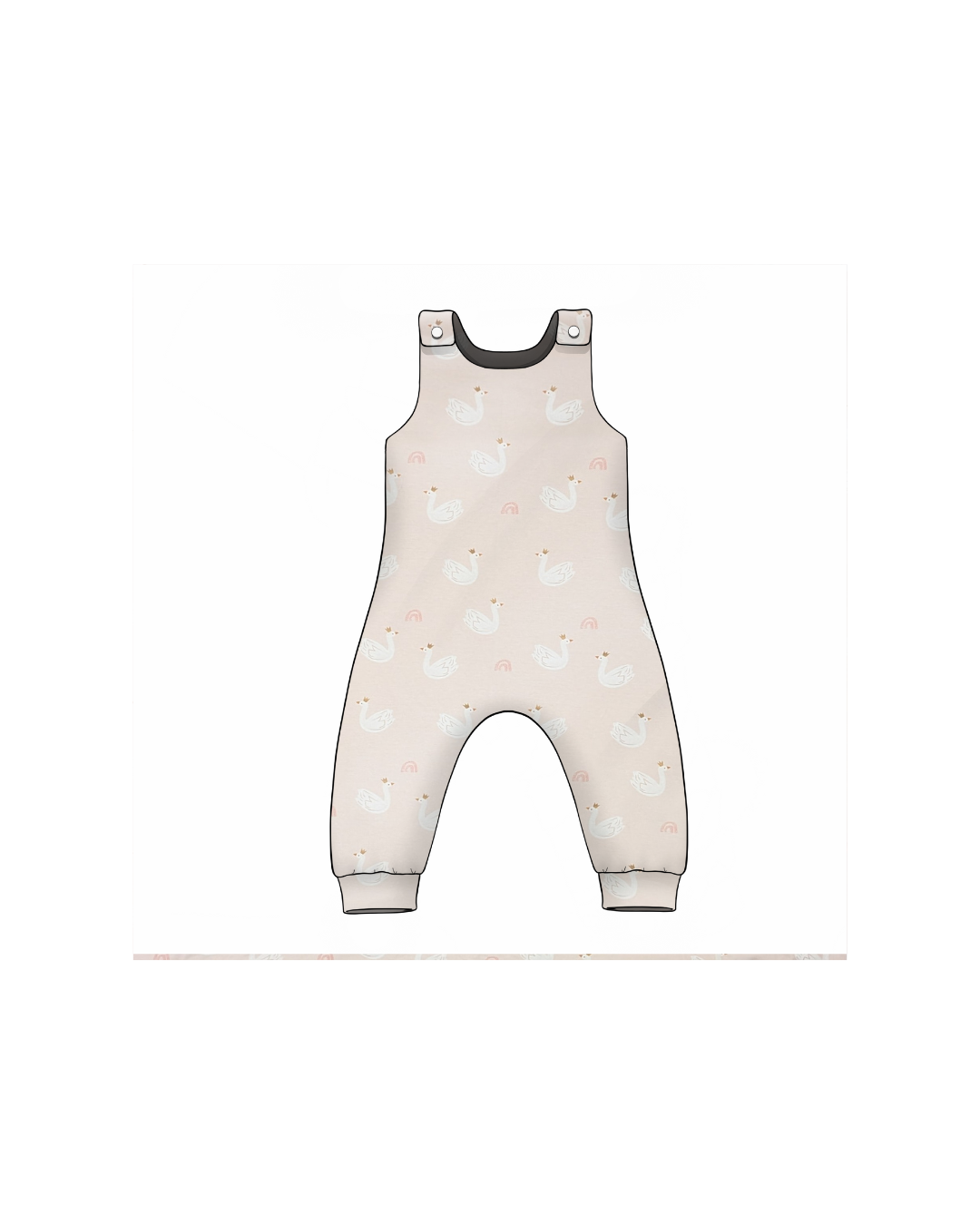 Pink Princess Swan Print