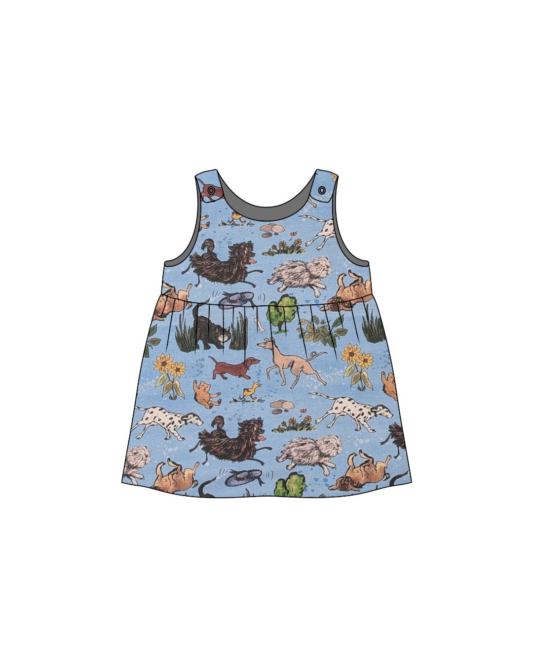 Hairy Maclary Inspired Print