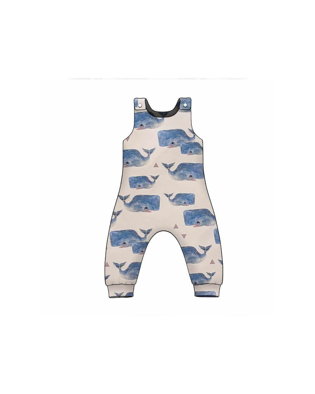 Baby Blue Whale Print