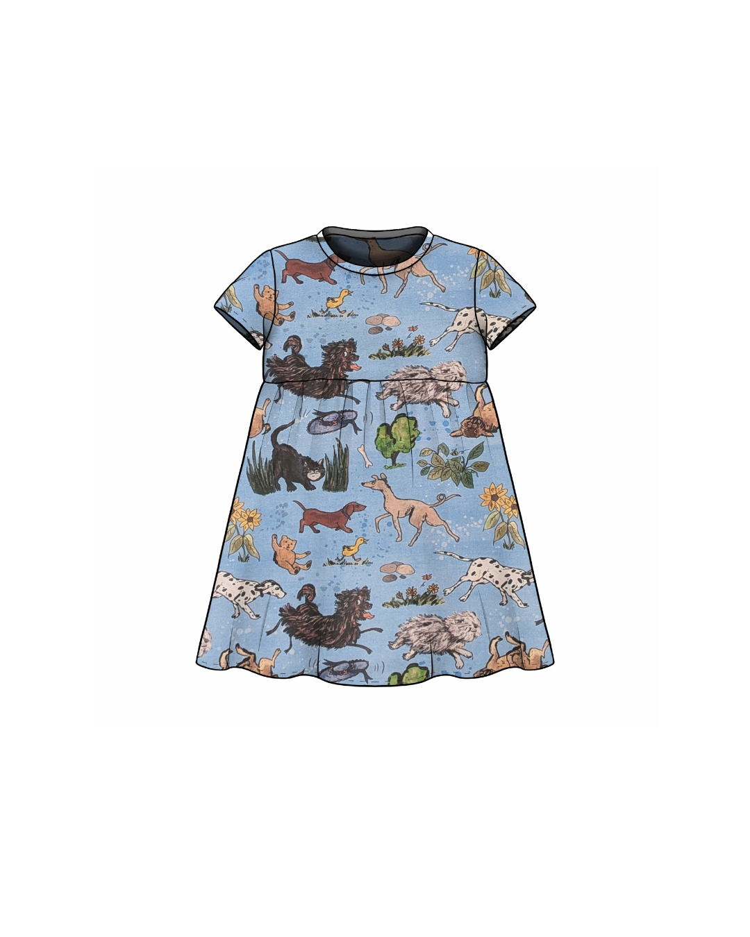 Hairy Maclary Inspired Print