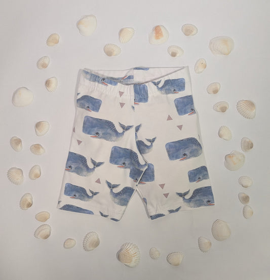Classic Whale Print Shorts