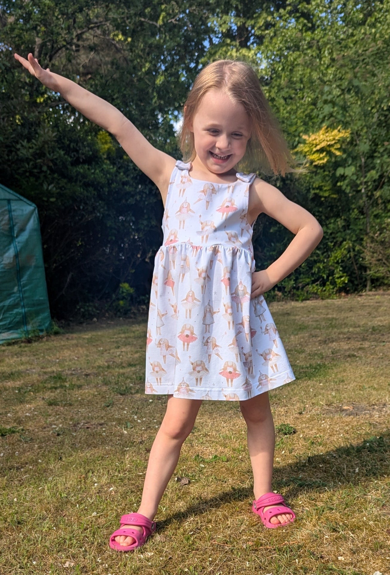 Ballerina Bunny Print