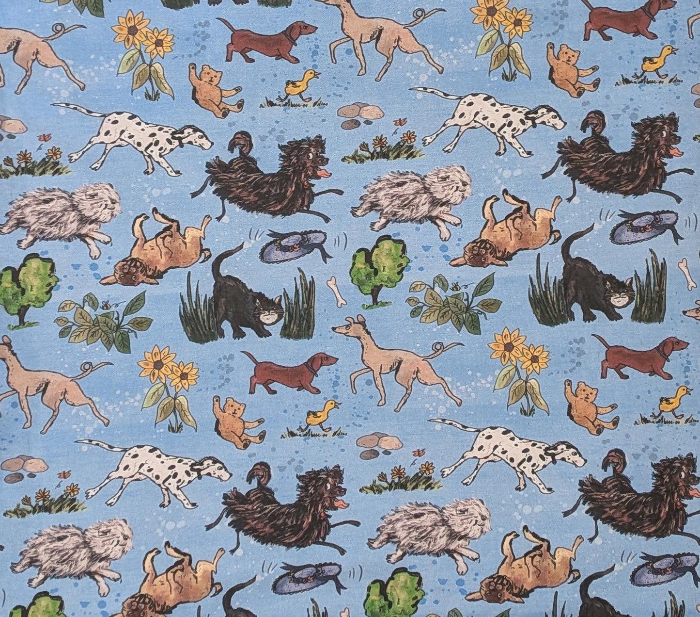 Hairy Maclary Inspired Print