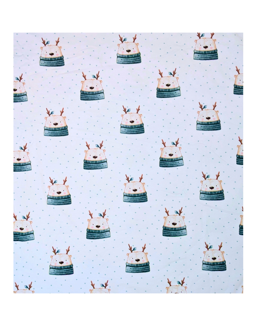Little Reindeer Bears | Pinafore Dress