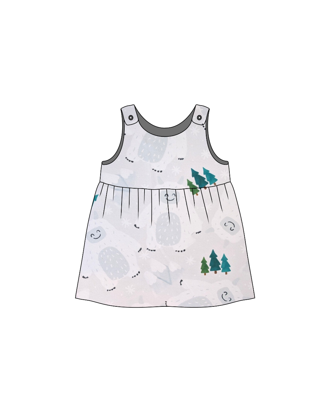 Pinafore Dress | In Stock Fabrics